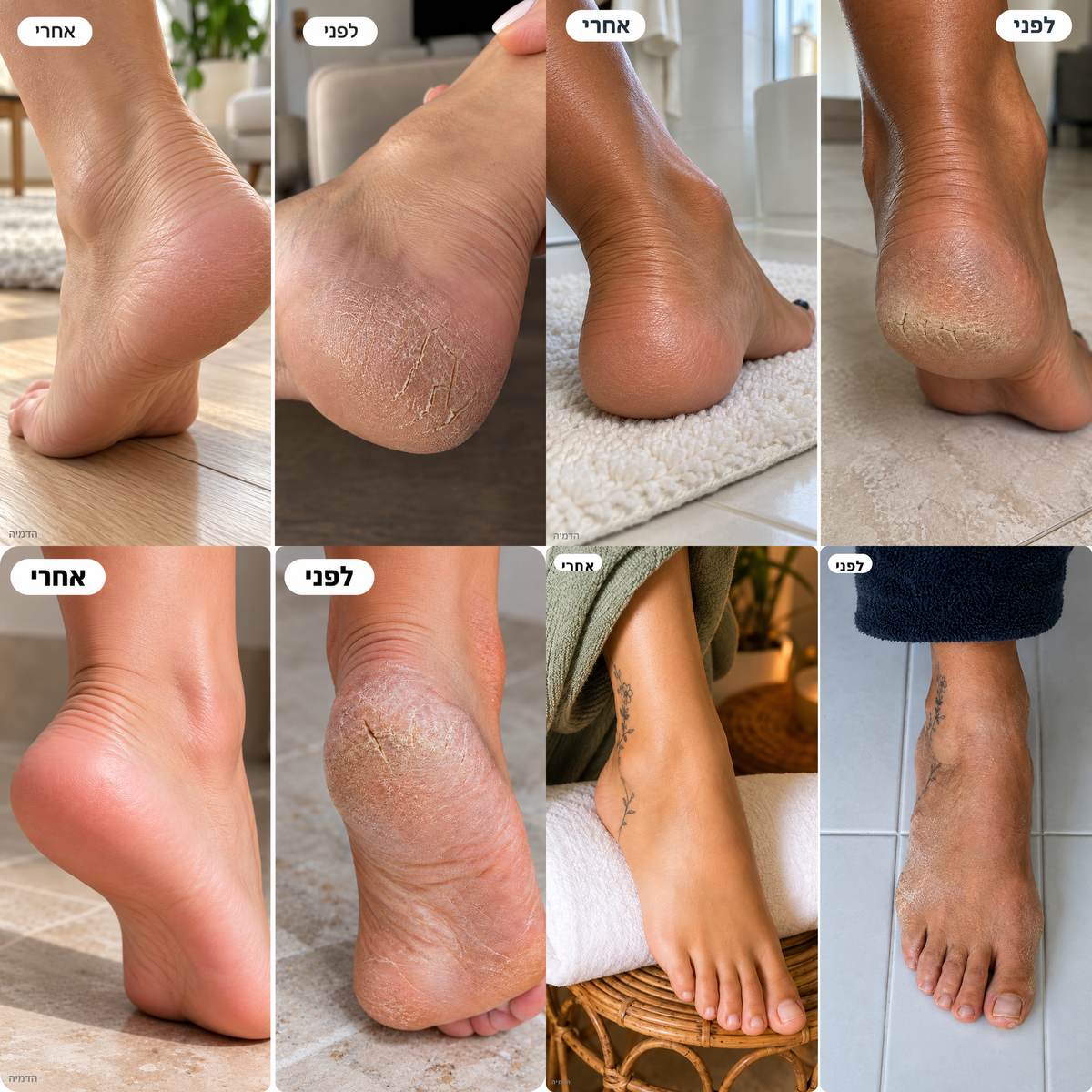 קולאז' מוצרי DREAMFEET