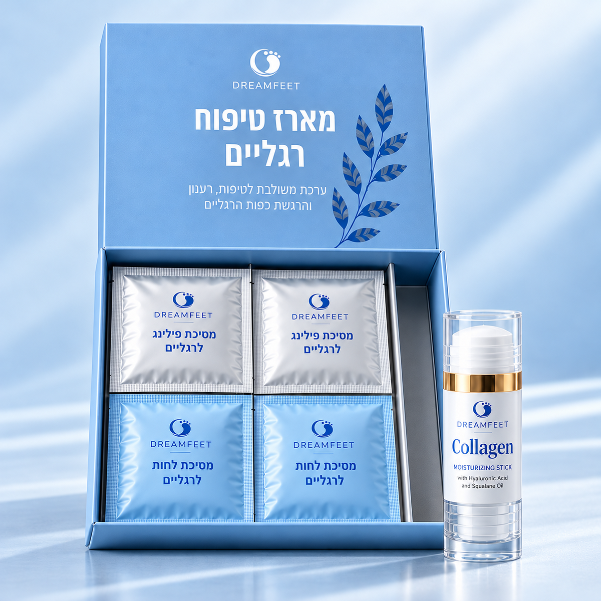 מארז טיפוח רגליים אחד של DREAMFEET — 239 ₪